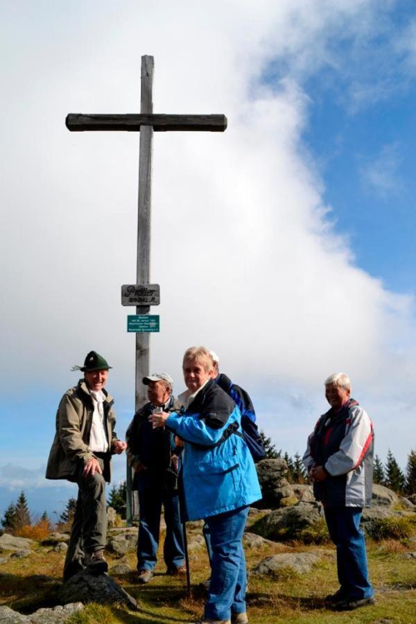 Erlebnispension Zum Wanderer Sepp Arnbruck Bagian luar foto