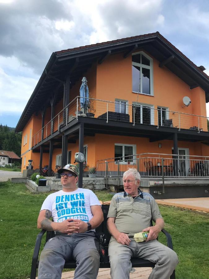 Erlebnispension Zum Wanderer Sepp Arnbruck Bagian luar foto