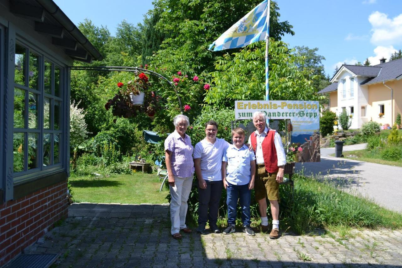 Erlebnispension Zum Wanderer Sepp Arnbruck Bagian luar foto