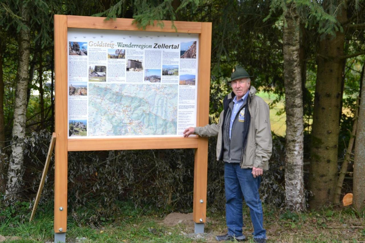 Erlebnispension Zum Wanderer Sepp Arnbruck Bagian luar foto